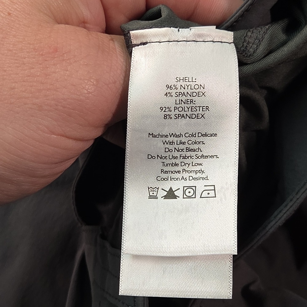 Eddie Bauer Adventurer 2.0 Skort Skirt Womens 10 Gray Stretch Performance Hiking - Picture 5 of 15